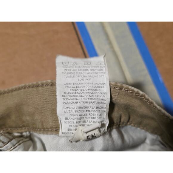 Wrangler Men's Slim Straight Camel Beige Khaki Tan Chino Jeans Size 30 x 32 - Picture 9 of 9